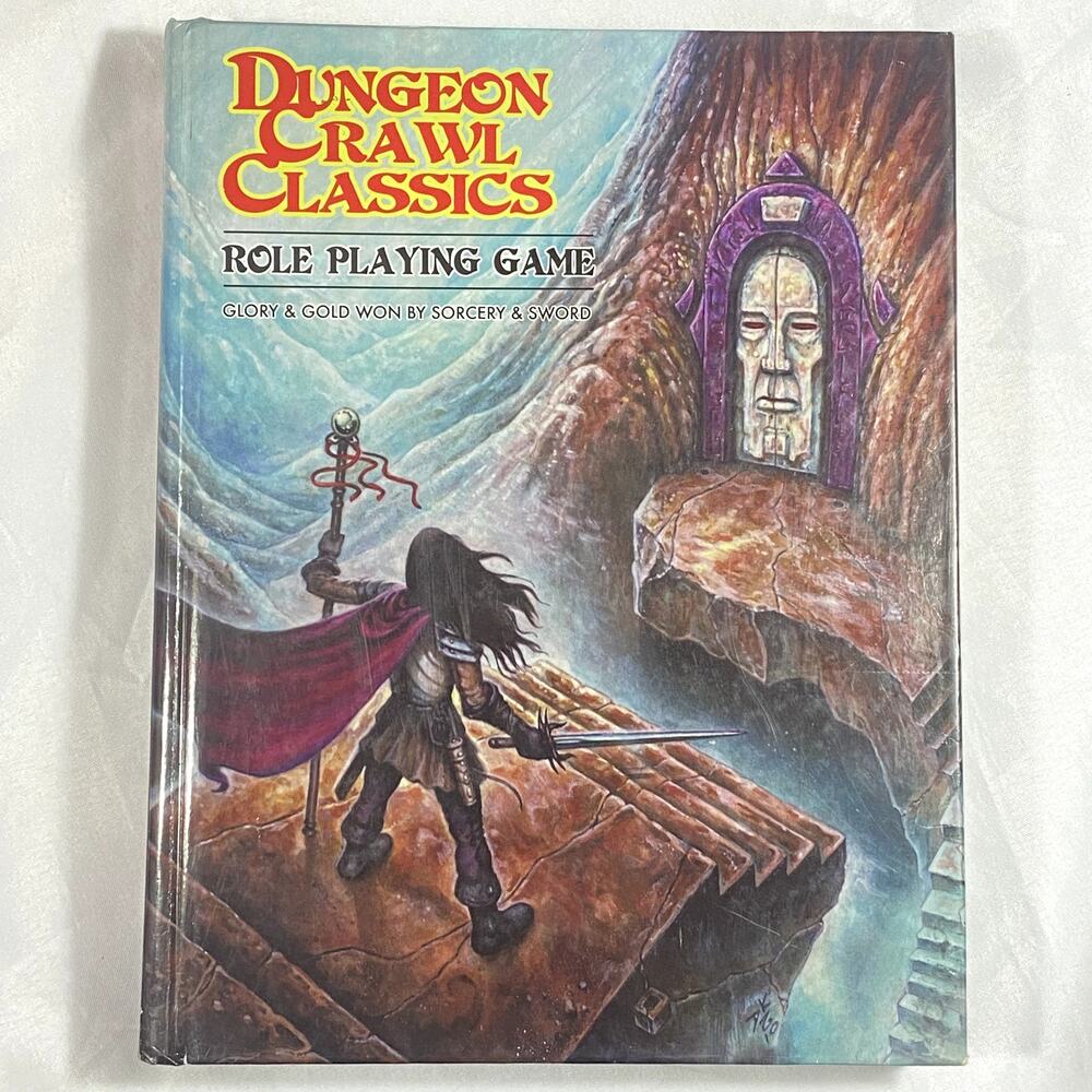 Dungeon Crawl Classics RPG Core Rulebook Hardcover Goodman Games Fantasy Book